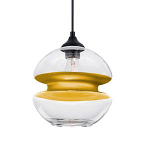 Exterior Hanging by Besa ( 74 | OP-HULA8GD-EDIL-BK Besa Hula 8 Outdoor Pendant ) 