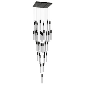 Mid. Chandeliers Multi-Port/Cascade by Avenue Lighting ( 192 | HF1903-41-GL-DBZ-SNW The Original Glacier ) 