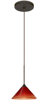Mini Pendants Cable by Besa ( 74 | 1XT-117681-LED-BR Kona ) 