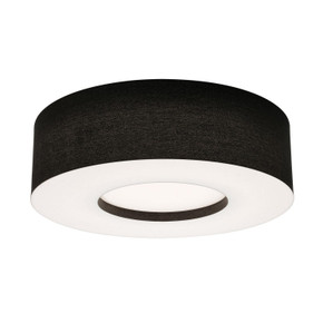 Flush Mounts Drum Shade by AFX Lighting ( 162 | MCF2432L5AJUD-BK-MSBB Montclair ) 