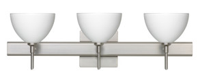 Bathroom Fixtures Three Lights by Besa ( 74 | 3SW-467907-SN-SQ Brella ) 