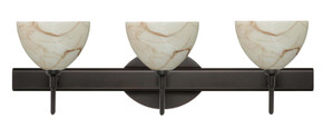 Bathroom Fixtures Three Lights by Besa ( 74 | 3SW-467983-BR Brella ) 