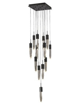 Large Chandeliers Multi-Port/Cascade by Avenue Lighting ( 192 | HF1905-13-AP-BK Aspen ) 