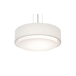 Pendants Drum Shade by AFX Lighting ( 162 | SAP1824MBSN-LW Sanibel ) 