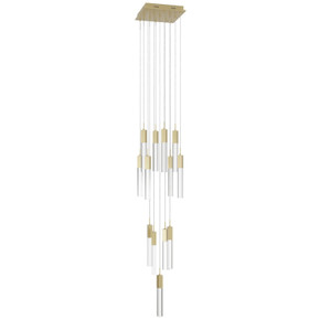 Mini Chandeliers Multi-Port/Cascade by Avenue Lighting ( 192 | HF1905-13-GL-BB-C The Original Glacier ) 