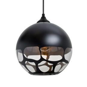 Exterior Hanging by Besa ( 74 | OP-ROCKYBK-BK Besa Rocky Outdoor Pendant ) 