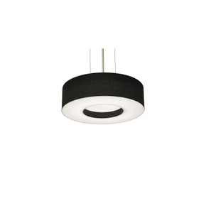 Pendants Drum Shade by AFX Lighting ( 162 | MCP1214MBSN-BK Montclair ) 