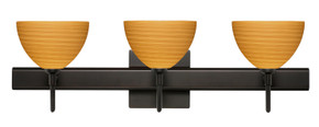 Bathroom Fixtures Three Lights by Besa ( 74 | 3SW-4679OK-BR-SQ Brella ) 