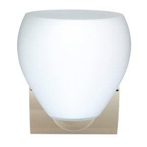 Sconces Single Glass by Besa ( 74 | 1WZ-412207-CR Bolla ) 
