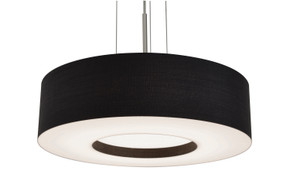 Pendants Drum Shade by AFX Lighting ( 162 | MCP1524LAJUDSN-BK Montclair ) 