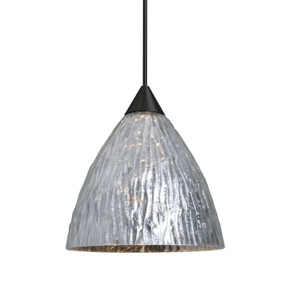 Mini Pendants Glass Down by Besa ( 74 | 1XT-EVESS-LED-BK Besa Eve Pendant ) 