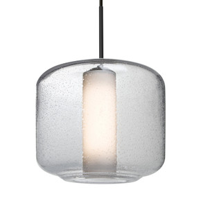 Mini Pendants Glass Down by Besa ( 74 | 1JT-NILES10CO-LED-BK Besa Niles 10 Pendant ) 