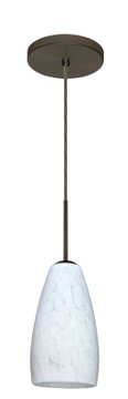 Mini Pendants Glass Down by Besa ( 74 | 1BT-150919-BR Besa Chrissy Pendant ) 