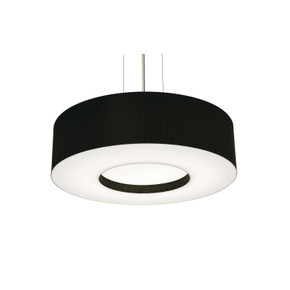 Pendants Drum Shade by AFX Lighting ( 162 | MCP1932MBSN-BK Montclair ) 