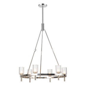 Large Chandeliers Multi-Port/Cascade by Alora ( 452 | CH338632PNCC Lucian ) 