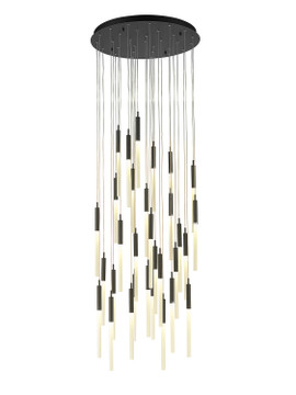 Large Chandeliers Glass Shade by Avenue Lighting ( 192 | HF2031-FR-BK Main St. ) 