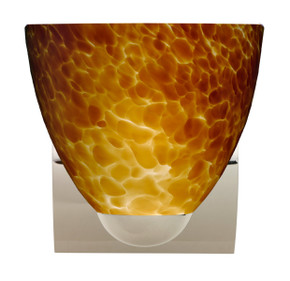 Sconces Single Glass by Besa ( 74 | 1WZ-757218-CR Sasha ) 