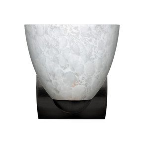 Sconces Single Glass by Besa ( 74 | 1WZ-757219-LED-BK Besa Sasha Mini Sconce ) 