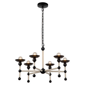 Mid. Chandeliers Candle by Alora ( 452 | CH343625MBCN Nadine ) 