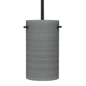 Mini Pendants Glass Down by Besa ( 74 | 1TT-4005TN-BK Besa Tamburo 5 Stem Pendant ) 