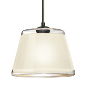 Mini Pendants Glass Down by Besa ( 74 | 1JC-PIC9WH-LED-BK Besa Pica 9 Pendant ) 