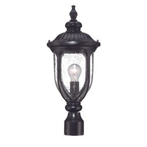 Exterior Post/Pier Head by Acclaim Lighting ( 106 | 2217BK Laurens ) 