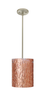 Mini Pendants Glass Down by Besa ( 74 | 1TT-4006CS-LED-SN Tamburo ) 