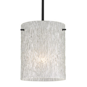 Mini Pendants Glass Down by Besa ( 74 | 1TT-4006GL-BK Besa Tamburo 8 Stem Pendant ) 