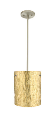Mini Pendants Glass Down by Besa ( 74 | 1TT-4006GS-SN Tamburo ) 