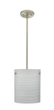 Mini Pendants Glass Down by Besa ( 74 | 1TT-4006KR-LED-SN Tamburo ) 