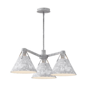 Mid. Chandeliers Metal Shade by Alora ( 452 | CH584525SL Archer ) 