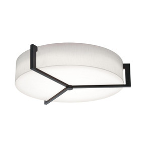 Flush Mounts Drum Shade by AFX Lighting ( 162 | APF2432MBES-LW Apex ) 