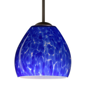 Mini Pendants Glass Down by Besa ( 74 | 1BT-412286-MED-BR Besa Bolla Pendant ) 