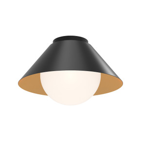 Flush Mounts Metal Shade by Alora ( 452 | FM485214MBOP Remy ) 