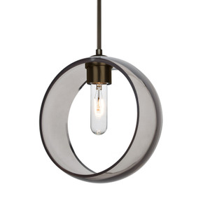 Mini Pendants Glass Down by Besa ( 74 | J-MANASM-BR-NI Besa Mana Pendant ) 