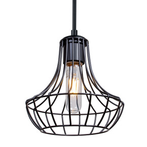 Mini Pendants Open Frame by Besa ( 74 | 1JC-SPEZ07-BK Besa Spezza 7 Pendant ) 