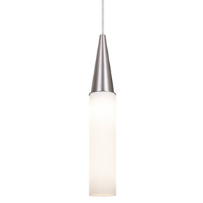 Mini Pendants Glass Down by Besa ( 74 | J-METRO16-LED-SN Besa Metro 16 Pendant ) 