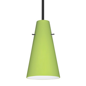 Mini Pendants Glass Down by Besa ( 74 | 1TT-412435-BK Besa Cierro Stem Pendant ) 