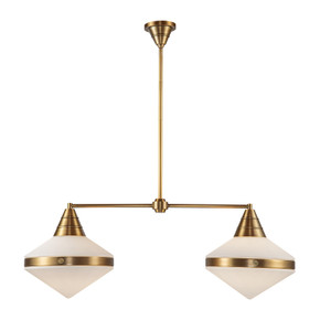Linear/Island 2 Light Bar by Alora ( 452 | LP348241VBOP Willard ) 