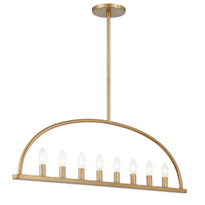 Linear/Island 4 Light + by Crystorama ( 60 | ABB-3007-VG Abbott ) 