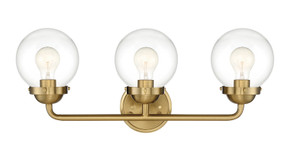 Bathroom Fixtures Three Lights by Designers Fountain ( 43 | 95903-BG Knoll ) 
