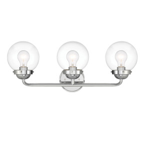 Bathroom Fixtures Three Lights by Designers Fountain ( 43 | 95903-CH Knoll ) 