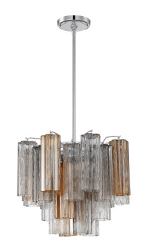 Mini Chandeliers Glass Shade by Crystorama ( 60 | ADD-300-CH-AU Addis ) 