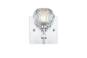 Sconces Single Glass by Elegant Lighting ( 173 | 3509W6C Graham ) 