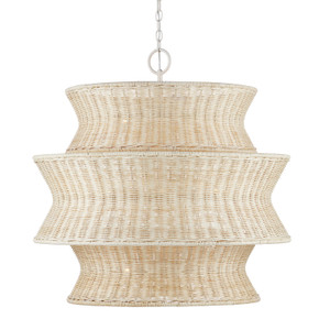 Mid. Chandeliers Empire/Basket by Currey and Company ( 142 | 9000-1084 Phebe Collection ) 