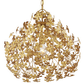 Mini Chandeliers Metal Shade by Currey and Company ( 142 | 9000-1088 Cloverfield Collection ) 