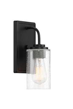 Sconces Single Glass by Designers Fountain ( 43 | 96401-MB Logan ) 
