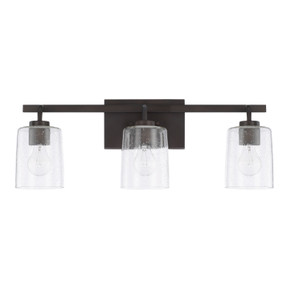 Bathroom Fixtures Three Lights by Capital Lighting ( 65 | 128531BZ-449 Greyson ) 