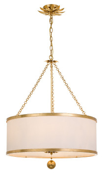 Mid. Chandeliers Drum Shade by Crystorama ( 60 | 518-GA Broche ) 