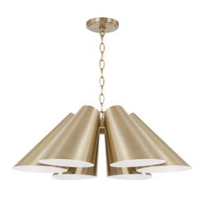 Mid. Chandeliers Metal Shade by Capital Lighting ( 65 | 354961MA Leo ) 